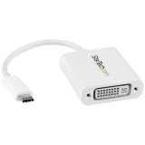 StarTech.com Adaptador Gráfico USB-C a DVI - Blanco