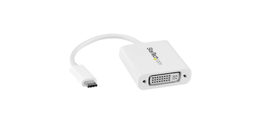 StarTech.com Adaptateur vidéo USB Type-C vers DVI - M/F - Blanc