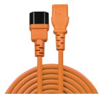 Lindy Rallonge secteur C14 vers C13, orange, 2m