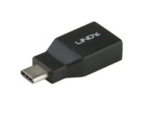 Lindy 41899 cambiador de género para cable USB 3.1-C USB 3.1-A Negro