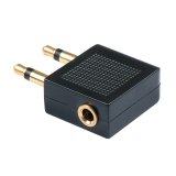 Lindy 35626 changeur de genre de câble 2 x 3.5mm 3.5mm Noir