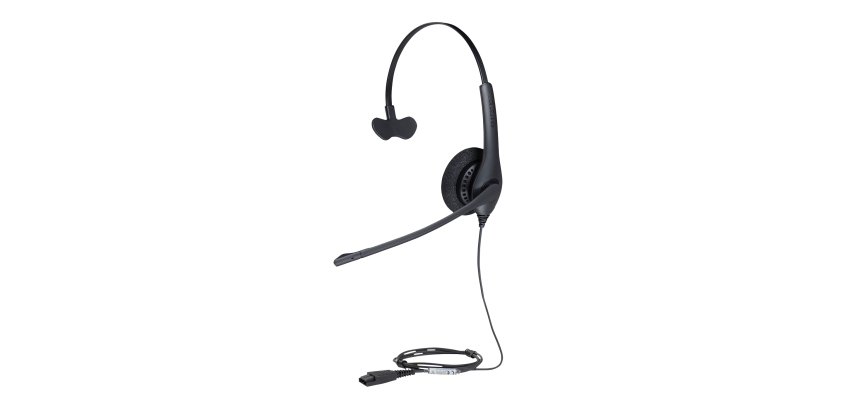Jabra Biz 1500 Casque Avec fil Arceau Bureau/Centre d'appels Bluetooth Noir