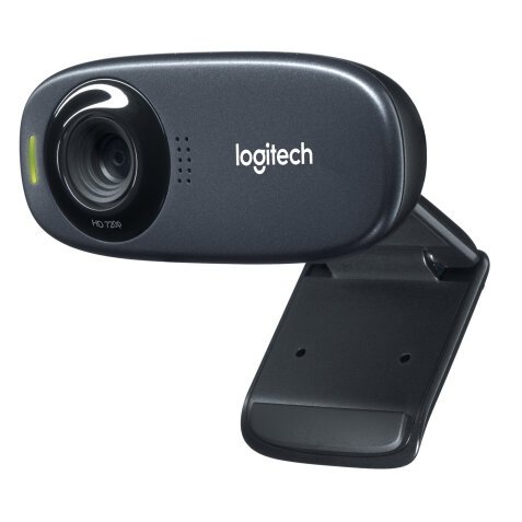 Logitech 960-001065 cámara web 5 MP 1280 x 720 Pixeles USB Negro