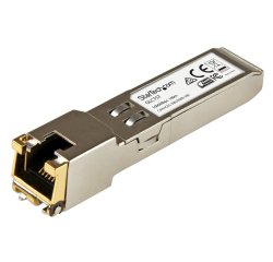 StarTech.com Módulo Transceptor SFP Compatible con Cisco GLC-T - 1000BASE-T - SFP a RJ45 Cat6 / Cat5e - SFP Ethernet Gigabit de 1Gb - RJ45 - 100m - Cisco Firepower, ASR920, IE2000