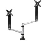 StarTech.com Support de bureau pour 2 écrans avec bras articulés - Multidirectionnel - Empilable - Installation sans outil