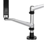 StarTech.com Support de bureau pour 2 écrans avec bras articulés - Multidirectionnel - Empilable - Installation sans outil