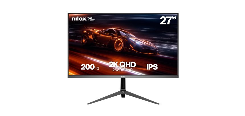 Nilox NXM272K20001 Monitor PC 68,6 cm (27") 2560 x 1440 Pixel 2K LED Nero