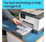 HP OfficeJet Pro 9130b Wireless All-in-One Color Printer, Two-sided printing; Copier, Scanner