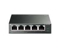 TP-Link TL-SG105PE commutateur réseau Géré L2 Gigabit Ethernet (10/100/1000) Connexion Ethernet, supportant l'alimentation via ce port (PoE) Noir