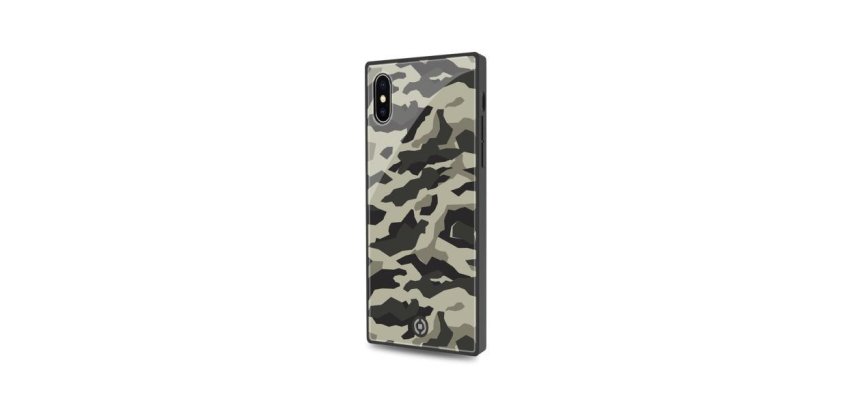 Celly DIAMOND SQUARE CAMO IPXS/X BK custodia per cellulare 14,7 cm (5.8") Cover Nero, Mimetico