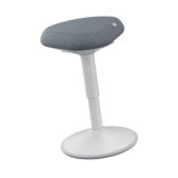 Tabouret ‘assis' actif avec assise confortable, gris 65440085