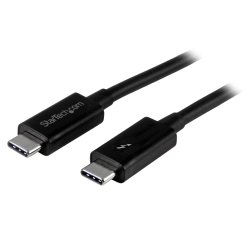 StarTech.com Câble Thunderbolt 3 de 1m, 20Gbps, 100W PD, 4K, Certifié Thunderbolt, Compatible avec Thunderbolt 4/USB 3.2/DisplayPort
