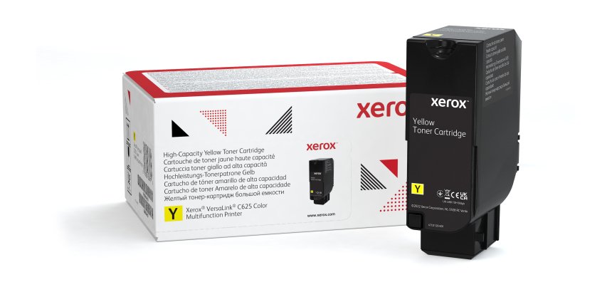 Xerox Cartouche de toner Jaune de Grande capacité Imprimante couleur multifonctions ® VersaLink® C625 (16000 pages) - 006R04639