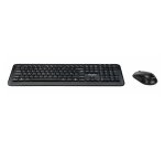 Targus AKM610UK clavier Souris incluse Universel RF sans fil QWERTY Anglais Noir