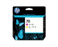 HP 70 tête d'impression DesignJet magenta et jaune