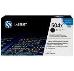 HP 504X toner LaserJet noir grande capacité authentique
