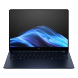 HP EliteBook Ultra G1q Copilot+ PC Qualcomm Snapdragon X1E-78-100 Ordinateur portable 35,6 cm (14") Écran tactile 2.2K 16 Go LPDDR5x-SDRAM 1 To SSD Wi-Fi 6E (802.11ax) Windows 11 Pro Bleu