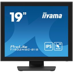 iiyama ProLite T1932MSC-B1S écran plat de PC 48,3 cm (19") 1280 x 1024 pixels Full HD LED Écran tactile Dessus de table Noir