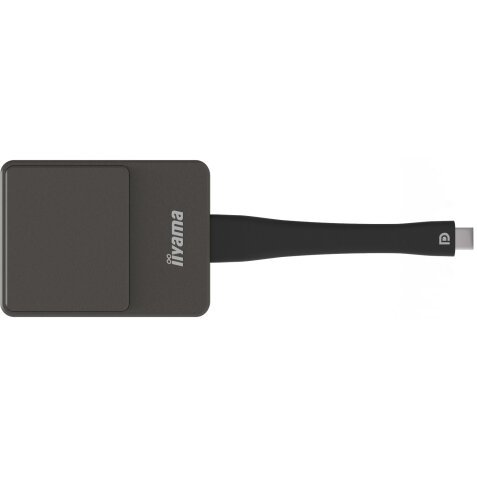 iiyama WP D002C connecteur de télévision intelligent USB 4K Ultra HD Noir, Argent