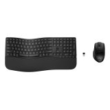 HP 680 CFT Dual-Mode KB/Mse Combo FR clavier Souris incluse Maison RF sans fil + Bluetooth Noir