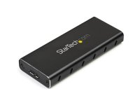 StarTech.com Boîtier USB 3.1 (10 Gb/s) pour SSD SATA M.2 NGFF avec câble USB-C - Aluminium