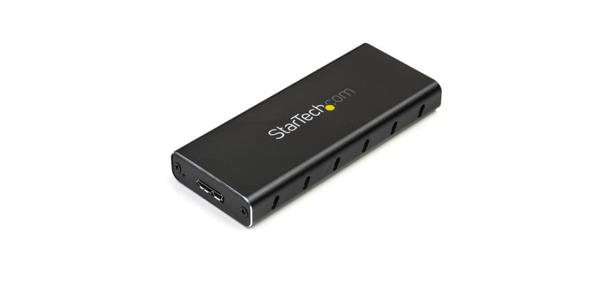 StarTech.com Boîtier USB 3.1 (10 Gb/s) pour SSD SATA M.2 NGFF avec câble USB-C - Aluminium
