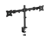 Equip Soporte articulado de sobremesa para dos monitores de 13"-27