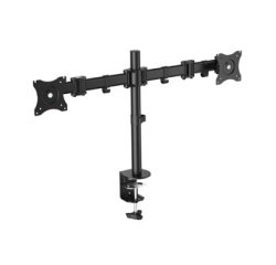 Equip Soporte articulado de sobremesa para dos monitores de 13"-27