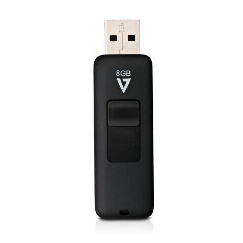 V7 VF28GAR-3E unidad flash USB 8 GB USB tipo A 2.0 Negro