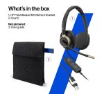 HP Poly Mission 825 Stereo USB Wired Headset