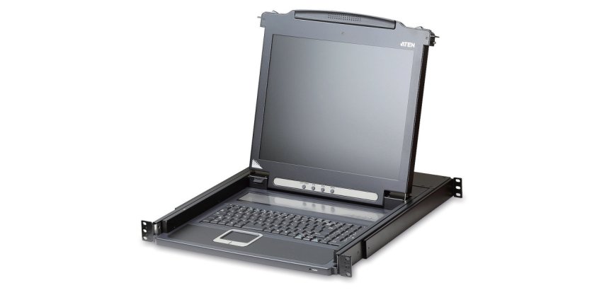 ATEN CL1000M console a rack 43,2 cm (17") Nero 1U