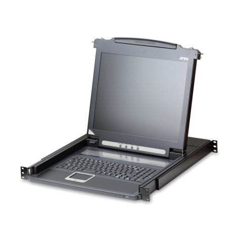 ATEN CL1000M rack console 43.2 cm (17") Black 1U