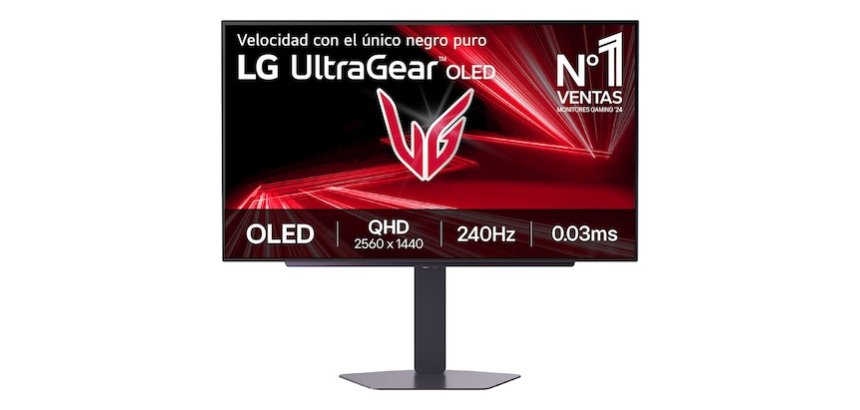 LG 27GX704A-B pantalla para PC 68,6 cm (27") 2560 x 1440 Pixeles Quad HD OLED Negro