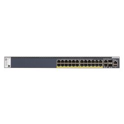 NETGEAR M4300-28G-PoE+ Gestionado L2/L3/L4 10G Ethernet (100/1000/10000) Energía sobre Ethernet (PoE) 1U Negro