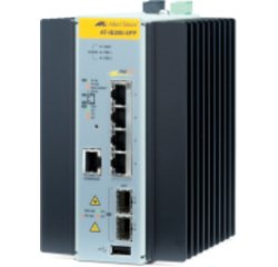 Allied Telesis AT-IE200-6FP-80 Gestito L2 Fast Ethernet (10/100) Supporto Power over Ethernet (PoE) Nero, Grigio