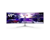 Philips Evnia 8000 49M2C8900/00 computer monitor 124,2 cm (48.9") 5120 x 1440 Pixels Dual QHD QD-OLED Wit