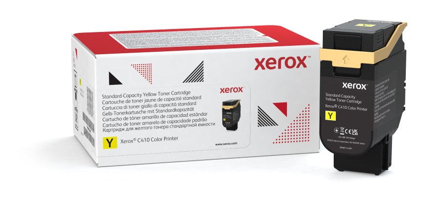 Xerox Cartouche de toner Jaune de Capacité standard Imprimante couleur ® C410/multifonctions ® VersaLink® C415 (2000 pages) - 006R04680