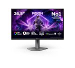 AOC AGON PRO AG276QKD2 computer monitor 67.3 cm (26.5") 2560 x 1440 pixels Quad HD QD-OLED Black, Grey