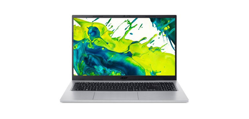 Acer Aspire Go 15 AG15-72P-566X Intel Core 5 120U Ordinateur portable 39,6 cm (15.6") Full HD 8 Go DDR5-SDRAM 512 Go SSD Wi-Fi 6 (802.11ax) Windows 11 Home Argent