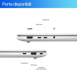 HP EliteBook G1a AMD Ryzen AI 7 PRO 360 Computer portatile 35,6 cm (14") Touch screen 2.8K 16 GB LPDDR5x-SDRAM 1 TB SSD Wi-Fi 7 (802.11be) Windows 11 Pro Argento