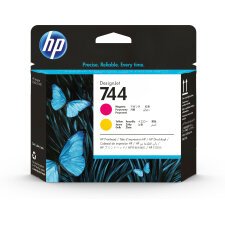 HP 744 tête d'impression DesignJet magenta/jaune