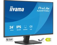 iiyama ProLite X2497HSU-B1 flat PC screen 60.5 cm (23.8") 1920 x 1080 pixels Full HD LED Black