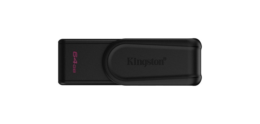 Kingston Technology DataTraveler 64GB Portable USB 3.2 Gen 1 Exodia S (Black/Black)