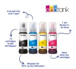 Epson EcoTank ET-2860 A4 multifunctionele Wi-Fi-printer met inkttank, inclusief tot 3 jaar inkt