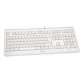 CHERRY KC 1068 teclado Oficina USB Español Gris