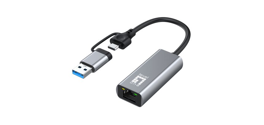 LevelOne USB-0423 scheda di rete e adattatore Ethernet 2500 Mbit/s