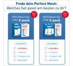 Mesh Set 2700 Ripetitore di rete 6448 Mbit/s Bianco