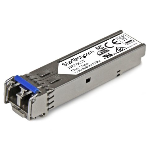 StarTech.com Módulo Transceptor SFP Compatible con HPE J4858C - 1000BASE-SX - Fibra Multimodo MMF de 1GbE - SFP Ethernet Gigabit de 1Gb - LC - 550m - 850nm - HPE 1400, 1700, 1820 DDM