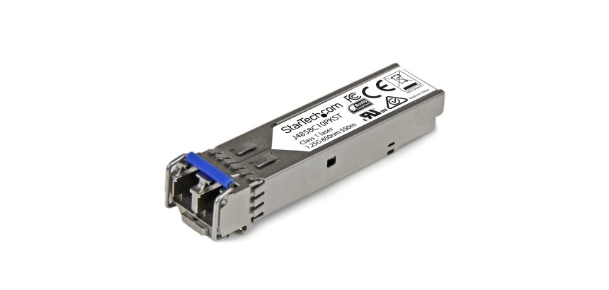 StarTech.com Module SFP GBIC compatible HPE J4858C - Transceiver 1000BASE-SX- Paquet de 10