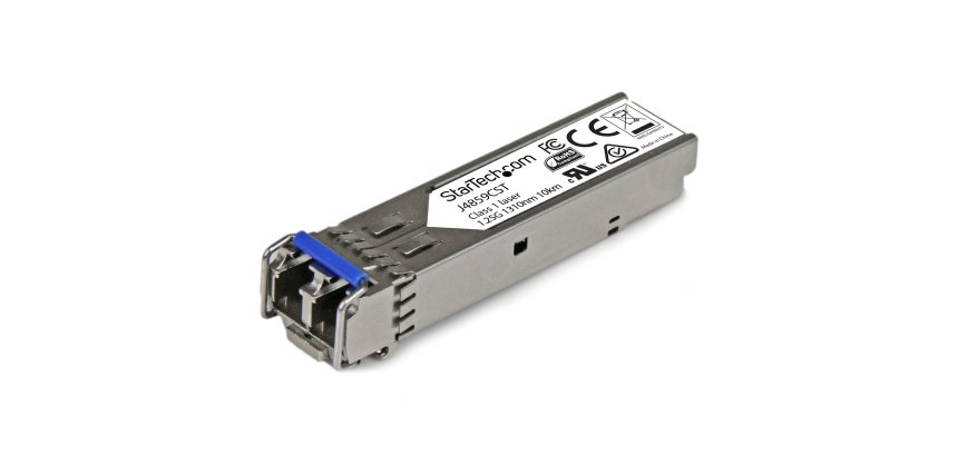 StarTech.com Módulo Transceptor SFP compatible con HPE J4859C - 1000BASE-LX - Monomodo / Multimodo de 1 GbE - SFP Ethernet Gigabit 1Gb - LC - 10km - 1310nm - HPE 1400, 1700, 1820 DDM